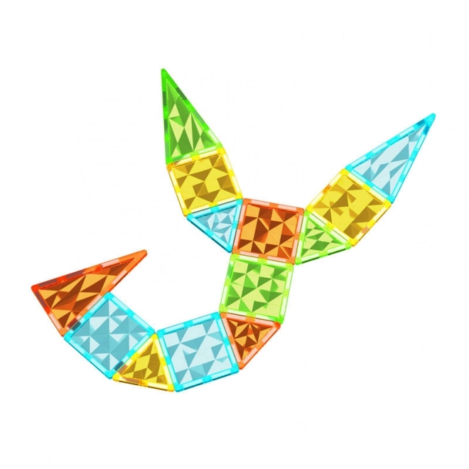 Magnet Tiles Geomag Gems 16 Piese