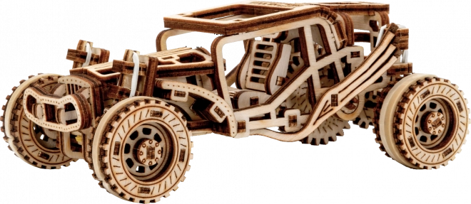 Puzzle 3D din lemn - model buggy