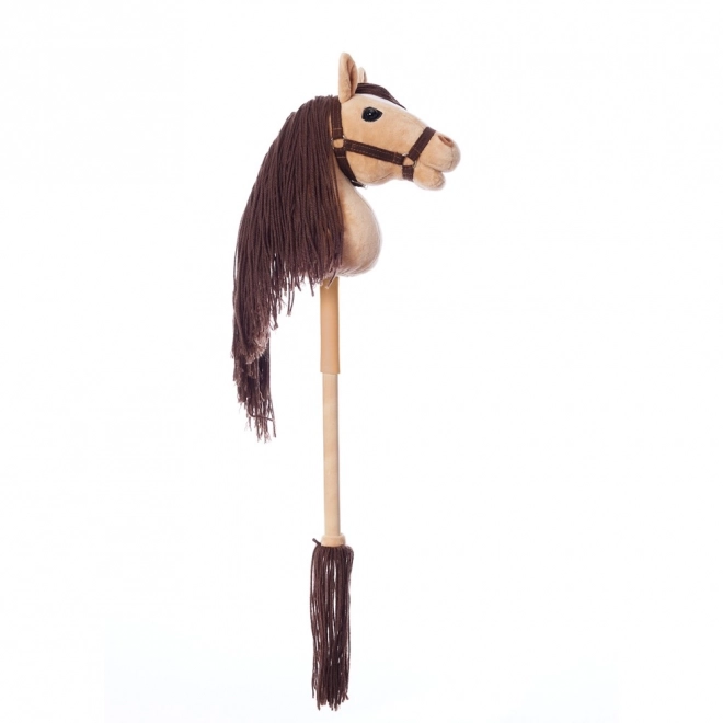 Cal pe băț Hobby Horse bej