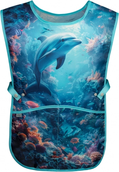 Şorţ pentru copii cu motiv de Delfin