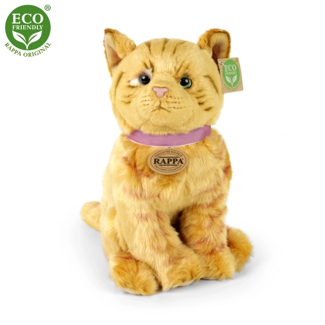 Rappa Pisica de pluș maro 25 cm ECO-FRIENDLY