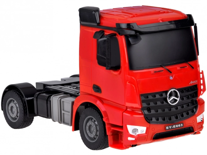Set complet camion și excavator Mercedes telecomandat în scala 1:26