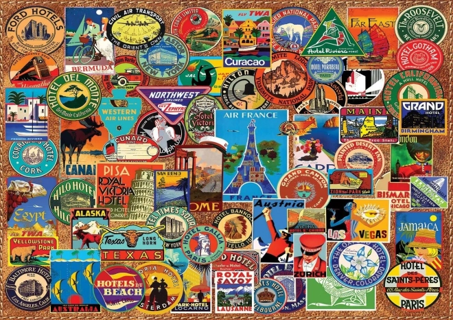 Puzzle călătorul lumii 1500 piese