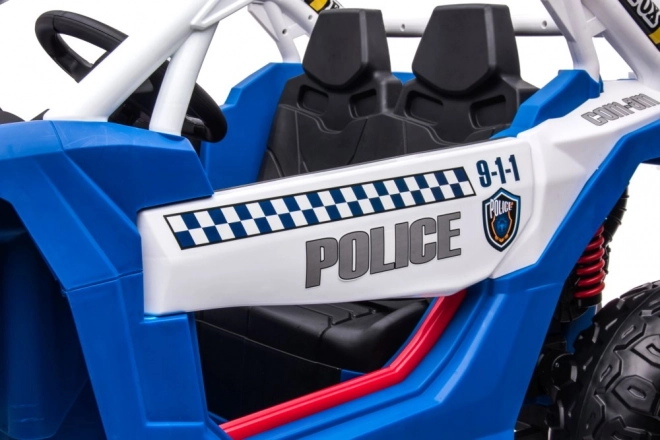 Mașinuță de poliție pentru copii cu acumulator 4x4 Buggy XB-2118
