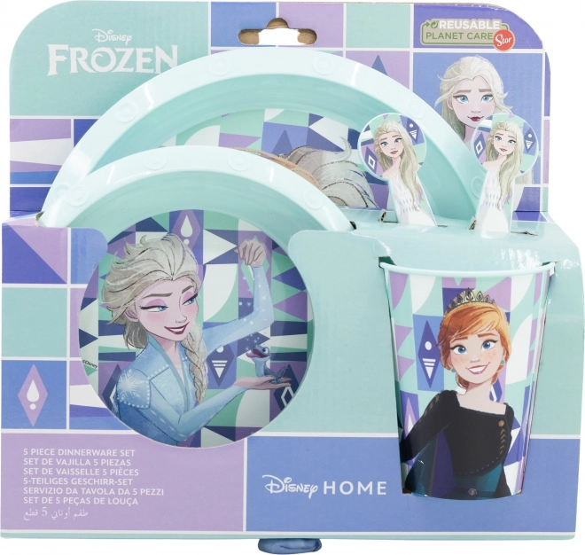 Set pentru masă copii 5 în 1 Frozen