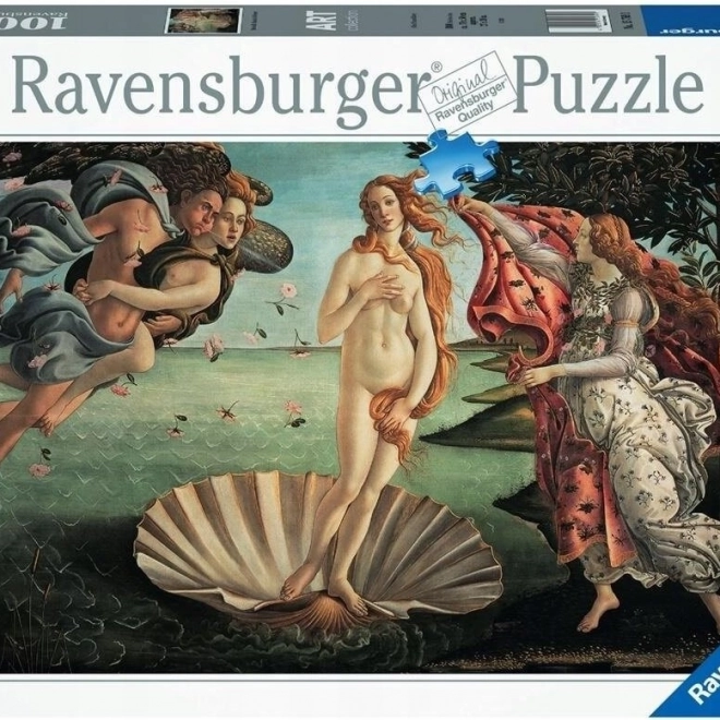 Colecția de Puzzle-uri de Artă Ravensburger: Nașterea lui Venus 1000 piese