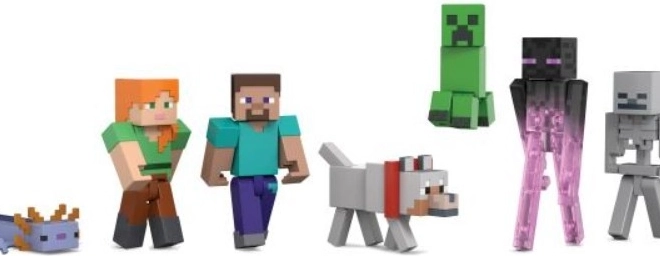 Set figurine Minecraft Creativi