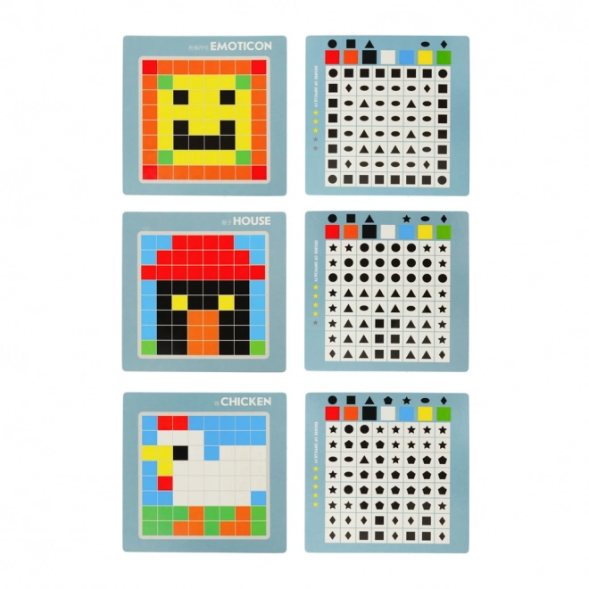 Puzzle mozaic logic pentru creativitate