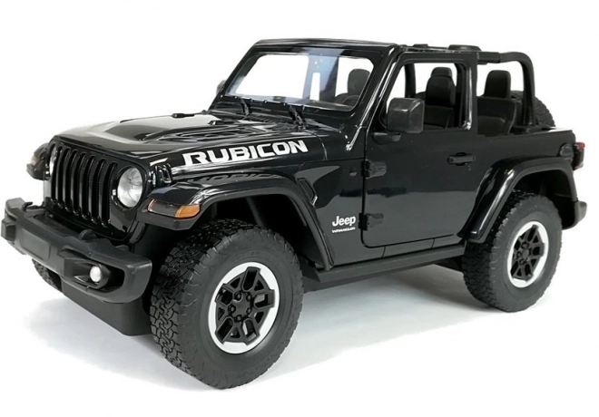 Jeep Wrangler Rubicon R/C negru 1:14