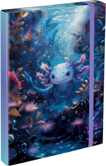 Carpete pentru caiete A4 Axolotl