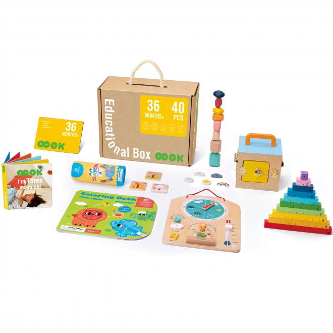 Pachet educațional Montessori 6 în 1 de la Tooky Toy
