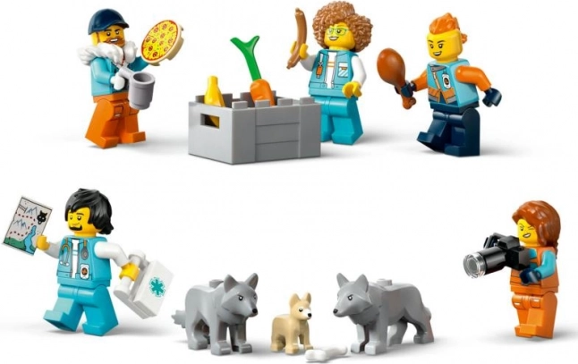 LEGO City Camion cu Laborator pentru Exploratorii Polari
