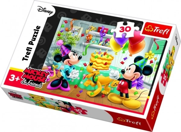 Puzzle Mickey Mouse cu 30 de piese