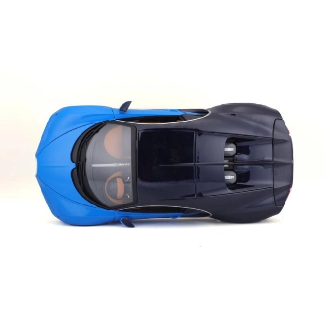 Mașinuță metalică Bugatti Chiron albastru Bburago 1:18