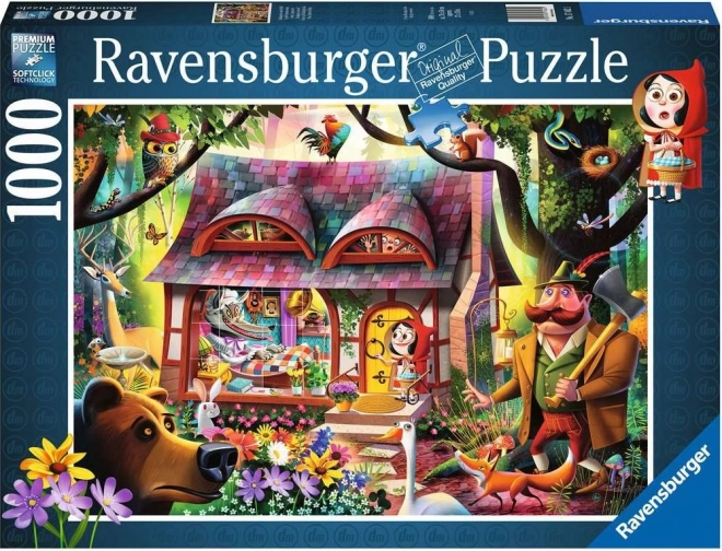 Puzzle Ravensburger Scufița Roșie 1000 piese