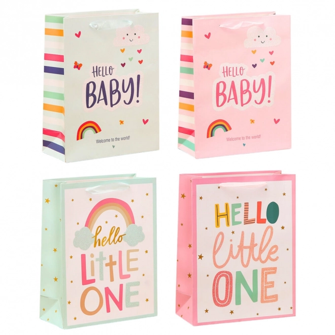 Pungă de cadou pentru copii Hello Baby Little One
