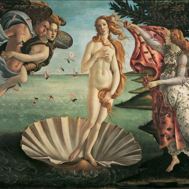 Colecția de Puzzle-uri de Artă Ravensburger: Nașterea lui Venus 1000 piese