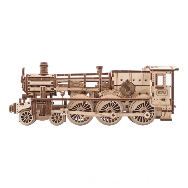 Puzzle mecanic 3D din lemn Hogwart Express Ugears Harry Potter