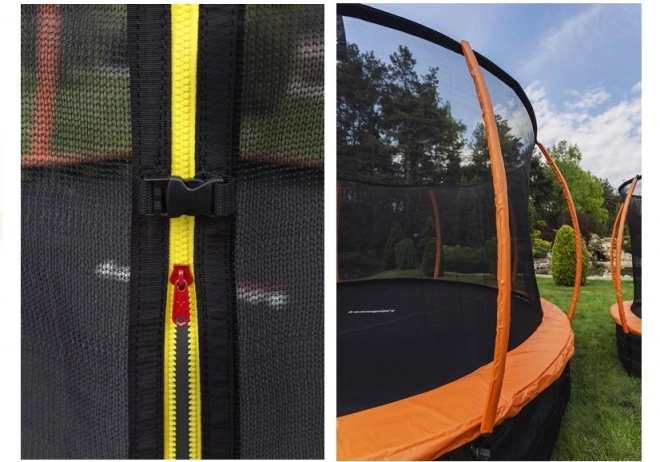 Trambulină Lean Sport cu plasă 14ft