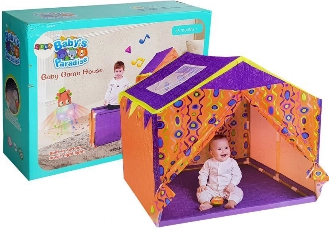 Cort colorat pentru copii 112 cm x 110 cm x 102 cm