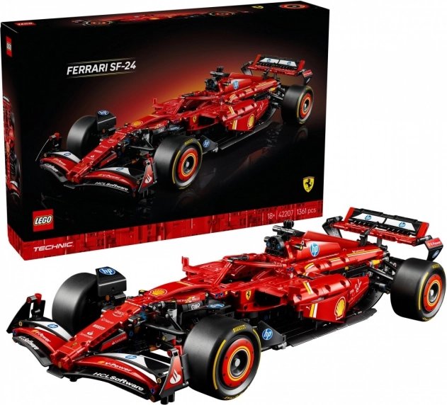 Cărămizi Technic F1 Monopost Ferrari SF-24