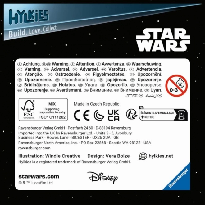 Figurine din puzzle 3D: Star Wars Luke Skywalker