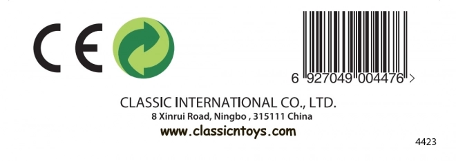 Literă din lemn Classic World U