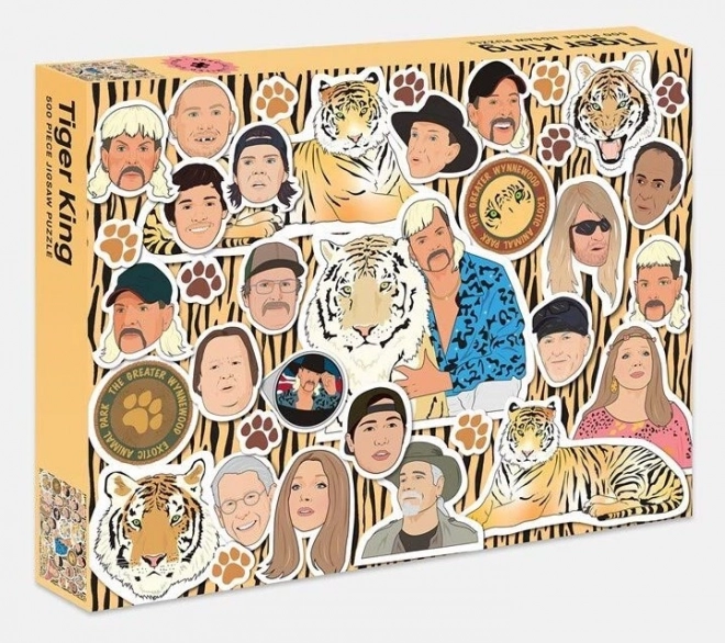 puzzle 500 piese inspirat de documentarul american Tiger King