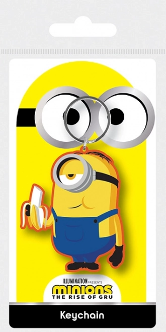 Breloc din cauciuc, Minionii - Stuart Banana