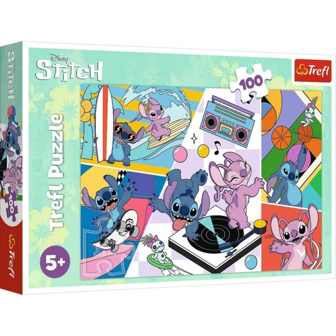 Puzzle amintiri Lilo și Stitch, 100 de piese