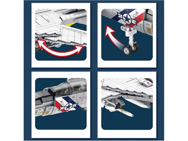 Set de construcție F-14 Tomcat Supersonic