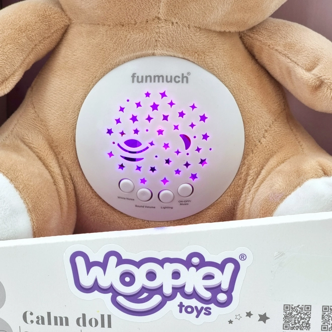 Woopie Baby ursuleț de pluș calmant cu proiector 2in1