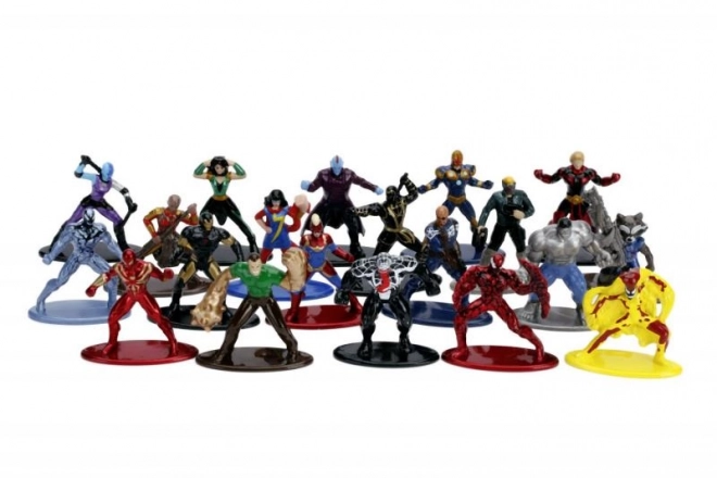 figurine metalice colecționabile Marvel, set 20 bucăți, ediția 3