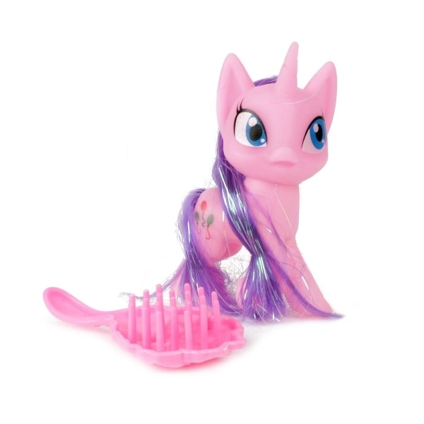 Mini Unicorn de Coafat cu Pieptene din Plastic