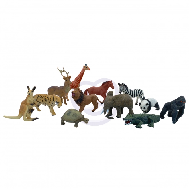 Set figurine safari cu covoraș woopie
