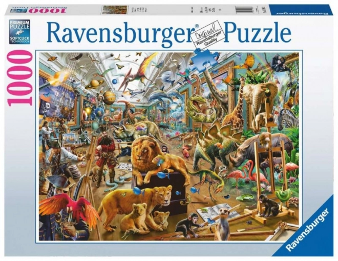 Puzzle Ravensburger Haos în galerie 1000 piese