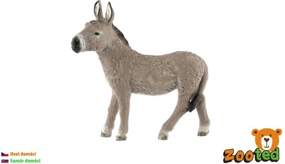Măgar domestic zooted plastic 9 cm în săculeț
