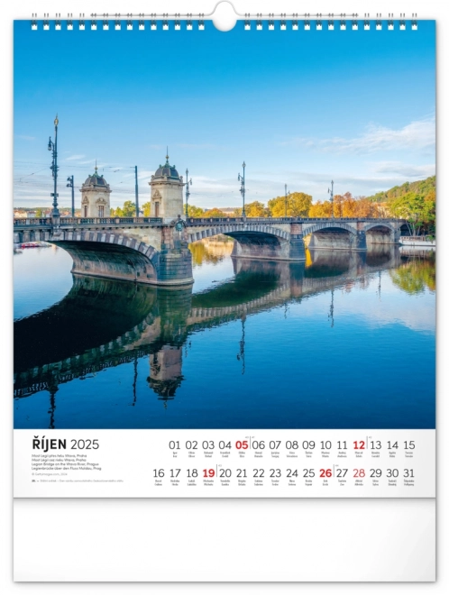 calendar de perete regatul apelor 2025