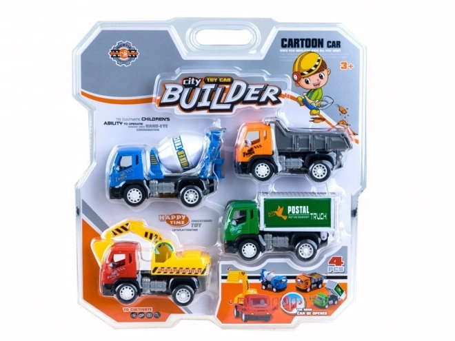 Set Jucării - Vehicule de Construcție
