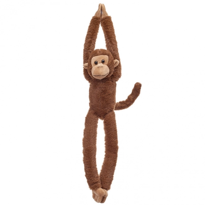 Mascotă agățată maimuță maro 40 cm