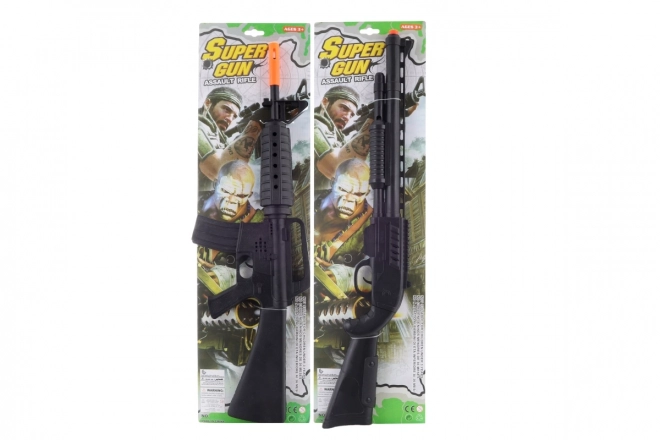 Pușcă Mitralieră de Plastic pentru Copii