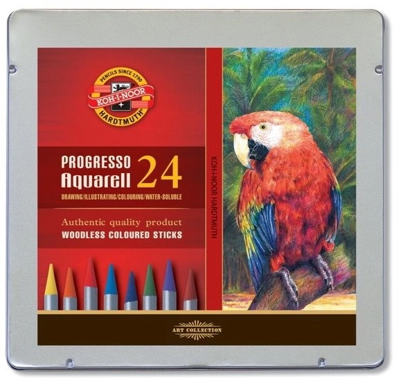 Pastel KOH-I-NOOR Progresso Aquarell 24 culori