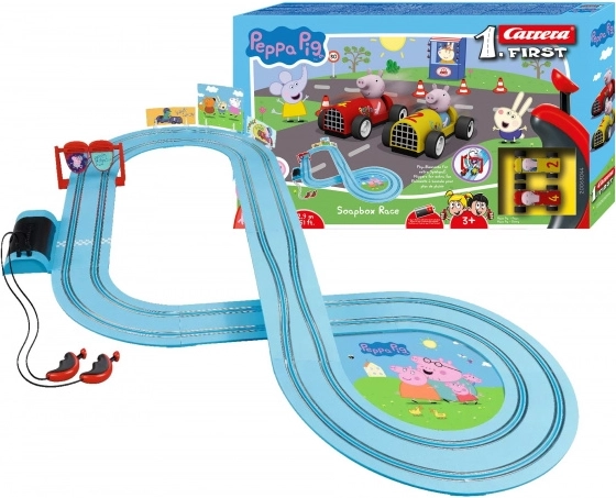 Pistă auto Carrera First Peppa Pig 2,9 m