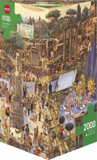 puzzle focení modă de modă 2000 piese