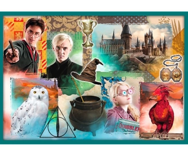 Mega pachet puzzle Harry Potter Trefl