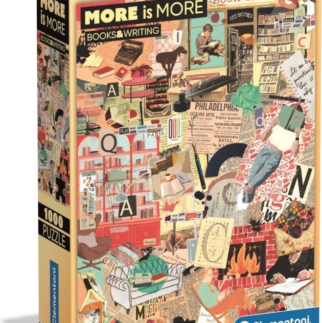 Puzzle Clementoni More is More: Cărți și Scris 1000 piese