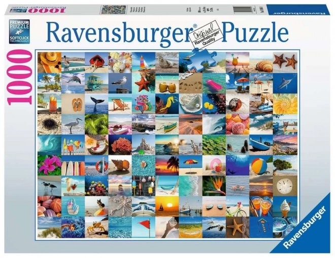 Puzzle Ravensburger - Momente la mare 1000 piese