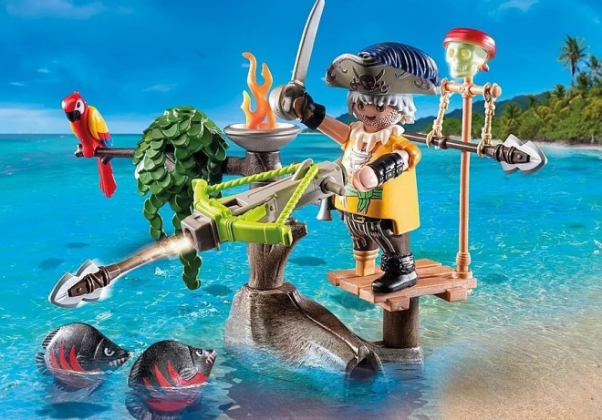 Playmobil Pirat cu Balistă
