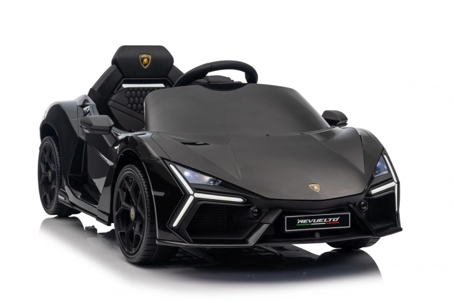 Mașinuță electrică pentru copii Lamborghini Revuelto negru