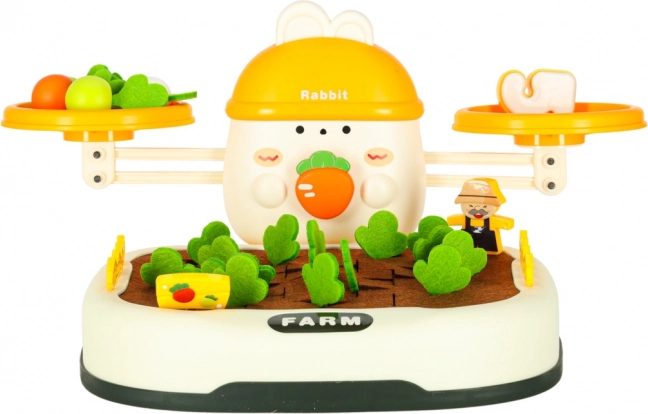 Joc interactiv de familie pentru copii - Câmpul de morcovi